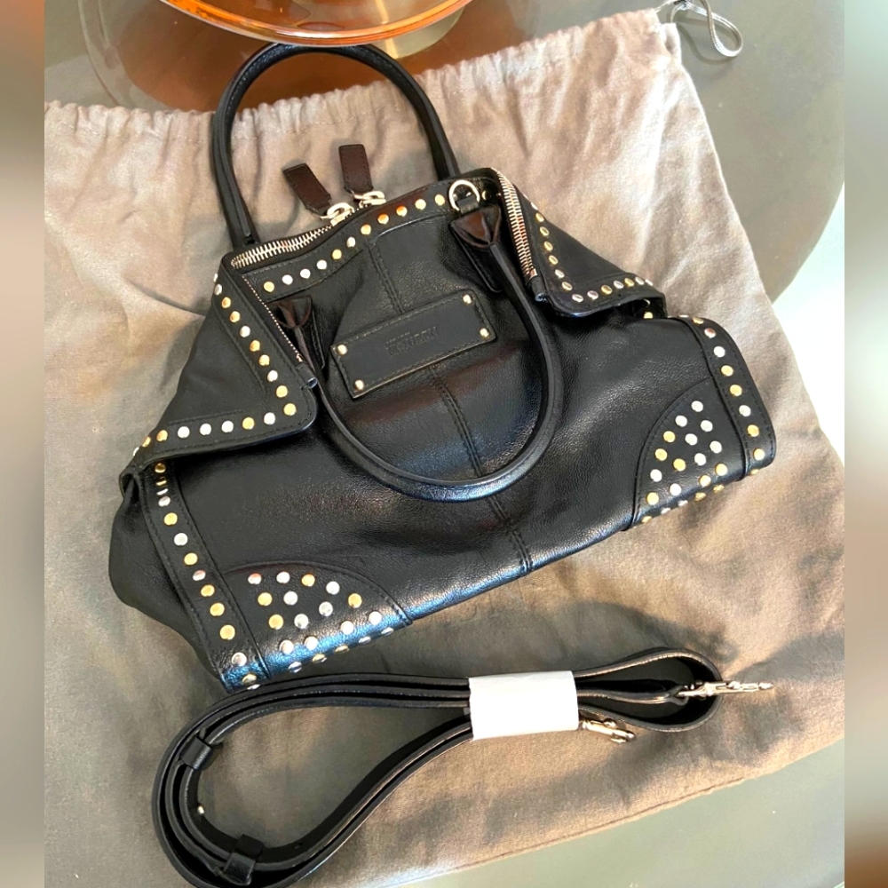 48Hrs 🔥Sale Alexander McQueen Limited Edition Mini De Manta Studded Bag